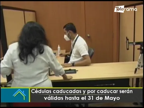 Cédulas caducadas y por caducar serán válidos el 31 de mayo
