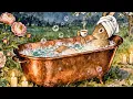 Moments of Joy in a Quiet Spring Village 🌷 Cozy Folk Music & Storybook Scenes