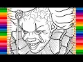 Colouring Pennywise IT