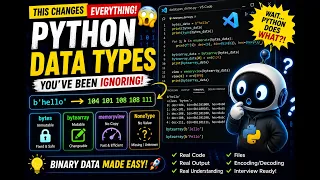Decode Python Like a Pro Bytes Bytearray Memoryview
