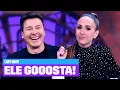 Download Lagu VAI DAR NAMORO? Rodrigo Faro e Tatá Werneck TROCAM FLERTES | Lady Night | Nova Temporada | Multishow