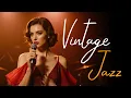 Download Lagu Romantic Vintage Jazz with Lyrics 💋 | Golden Jazz Café Best Moments