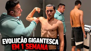GIGA FICOU EM CHOQUE COM A EVOLUÇÃO DO FININHO