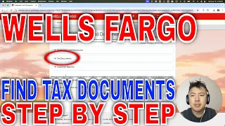 How To Find Wells Fargo Tax Documents