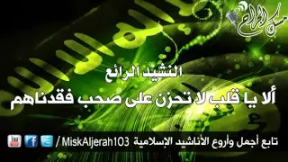 ألا يا قلب لا تحزن على صحب فقدناهم 