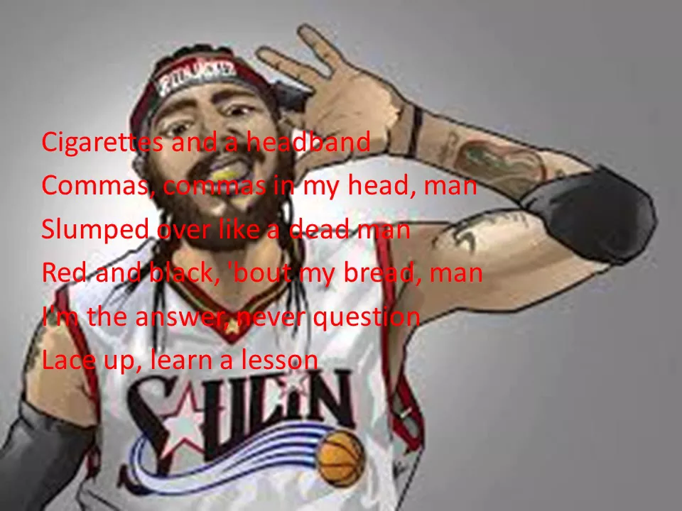 White Iverson - Post Malone Lyrics