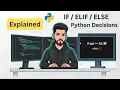 Make Your Code Smart Python Conditionals if elif else Python Course Hindi