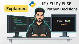 Make Your Code Smart Python Conditionals if elif else Python Course Hindi