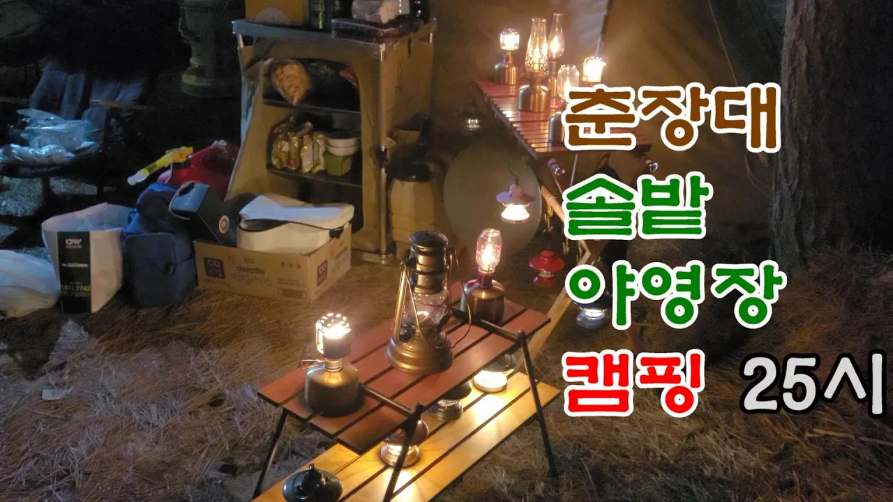 서천군 춘장대 솔밭 | 솔내음 야영장 캠핑25시 | 춘장대해수욕장  [TCB tv] サムネイル