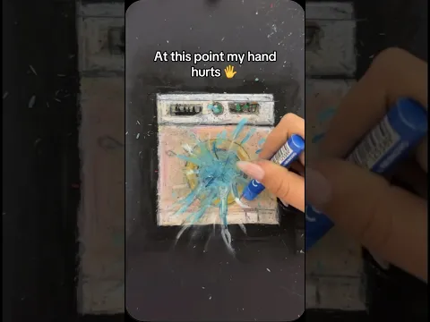 I tried SLOW MOTION ART! #art #creative #slowmotion