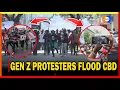 Download Lagu 25TH PROTESTS UPDATE : Gen Z Protesters Defy Police Barricades as they march along Moi Avenue