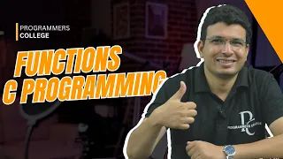C Programming Tutorial - Part 17 Functions in C Declare Define Call