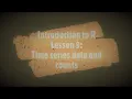 9 Count data and time series