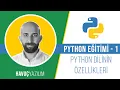 Python Egitimi - 1 Python Ozellikleri Turkce alt yazi destegi vardir