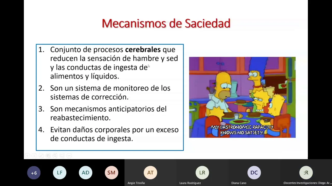 Neurobiología de la Ingesta de Alimentos