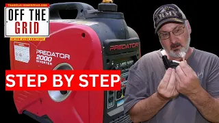 Replacing Recoil Cord On A Predator 2000w Inverter Generator 