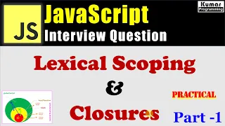 JavaScript Interview Question - What is Lexical Scoping and Closures in JavaScrpt Part