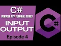 C TUTORIAL CONSOLE INPUT OUTPUT ARITHMETIC OPERATORS Tagalog English Filipino 2021