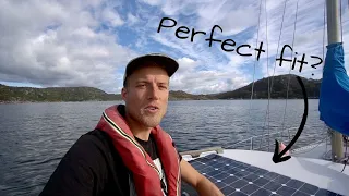 How to Easily Install Solar Panels on a Tiny Sailboat