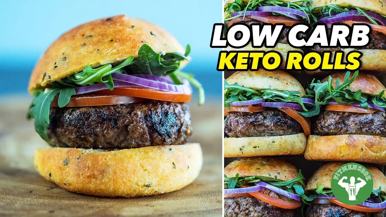 Low Carb Keto Rolls And Sliders - Super Bowl Recipe