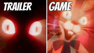 fnaf security breach trailer vs game comparison top 10 