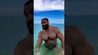 Hairy Daddy Beast Muscle Bodybuilder Fitness Gym Trending Bodybuilding Muscle Beast Daddy 