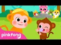 Lagu Johny Johny, Yes Papa Song | Monkey \u0026 Baby Shark | Pinkfong Official