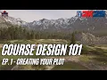 Course Design 101 PGA Tour 2K25 - Episode 1 Creating Your Plot