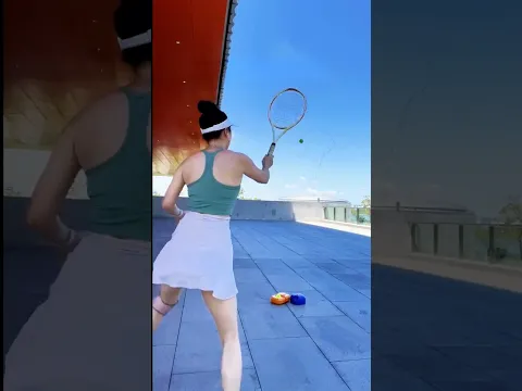 🔔 Practice tennis anywhere Tennis Self Training Tool ( # 802 )   ⁨@MaviGadgets⁩