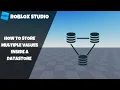 How to Store multiple values in a Datastore in Roblox Roblox Scripting Tutorial 2023