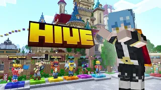 Playing Minecraft Hive Minigames in 2026