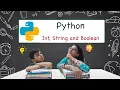 2 Python for Kids Int String Boolean