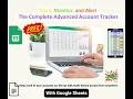 How to set up a FREE Account Tracker on Google Sheets to Save Time Track Accounts