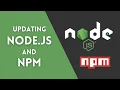 How to Update Node js and NPM in the Terminal on Mac OS