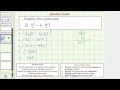 Ex Evaluate an Absolute Value Expression a b 2-c d 2