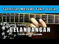Download Lagu Gelandangan ( Rhoma Irama ) Tutorial Melodi Take Vocal/Instrument