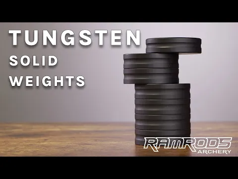 Video preview RamRods Stabilizer Weight Tungsten Solid