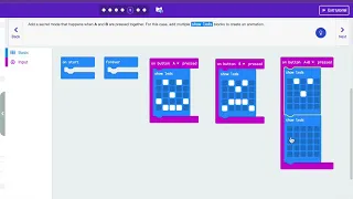 Microbit Smiley Button