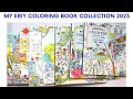 My Coloring Book Collection 2023 Ep 4 All my ERIY coloring books