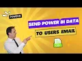 How to Send Power BI table data as CSV file to Email Use Power Automate