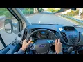 2018 Ford Transit 350 Box Truck - POV Test Drive by Tedward Binaural