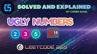 Solving Ugly Number LeetCode using Java Step-by-Step Explanation by Coder Sama