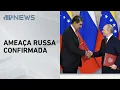 Lagu Rússia sai em defesa da Venezuela e manda recado aos EUA
