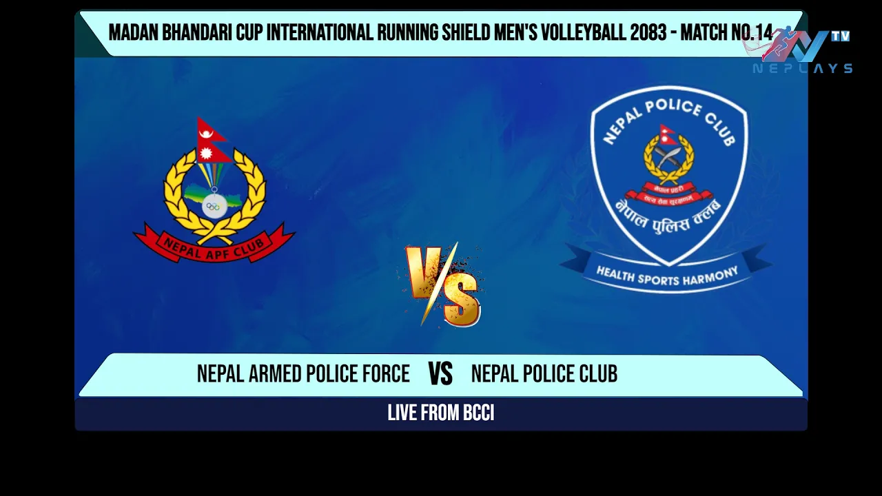 Madan Bhandari Cup International Volleyball Tournament-2083। APF VS NPC SEMI -FINAL 2 2026-10-02 10:18