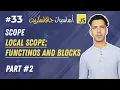 Local Scope Function and Block Scope - Darija JavaScript