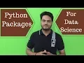 Python Packages for Data Science Top 5 Python Libraries For Data Science Data Science Course