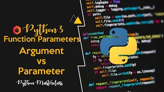 4 2 - Argument vs Parameter in Python