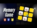 JavaScript Project Build a Fun Memory Game from Scratch with Vanilla JavaScript
