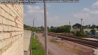 Live Railcam Boone Iowa - Cam 2 East with Radio