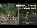 Immersive Clean FFXIV UI Guide Watch This Before Using Controller